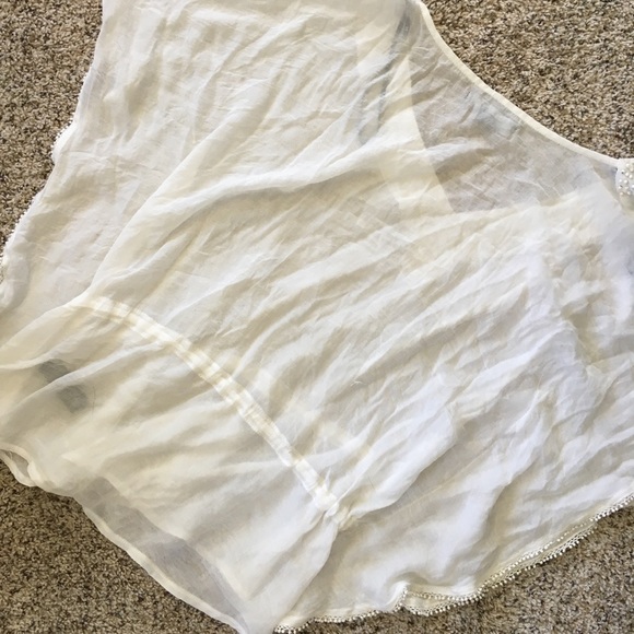 Sheer Beach Coverup Top - Picture 4 of 4